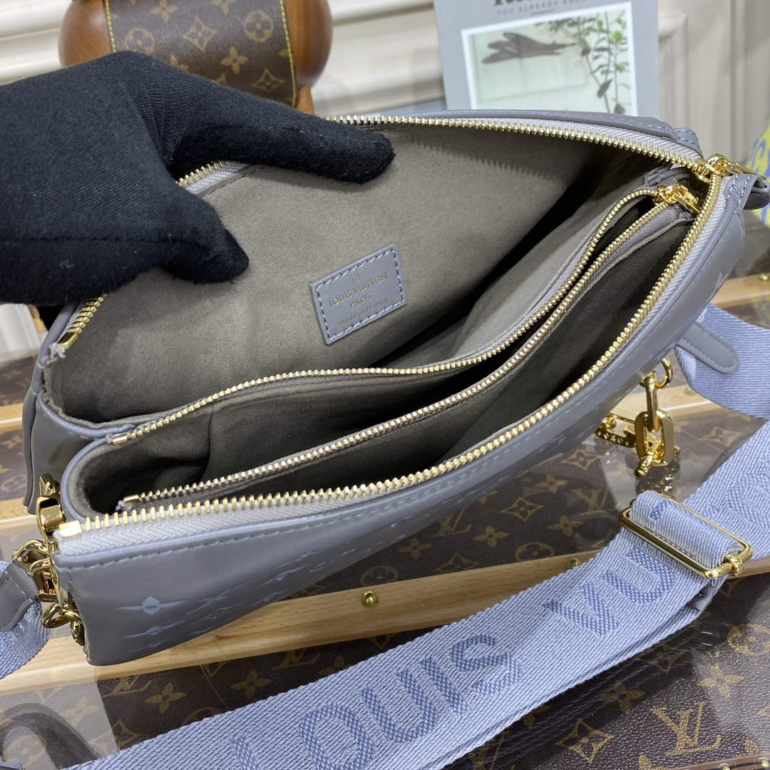 LV M20842 Louis Vuitton Coussin PM Bag Grey