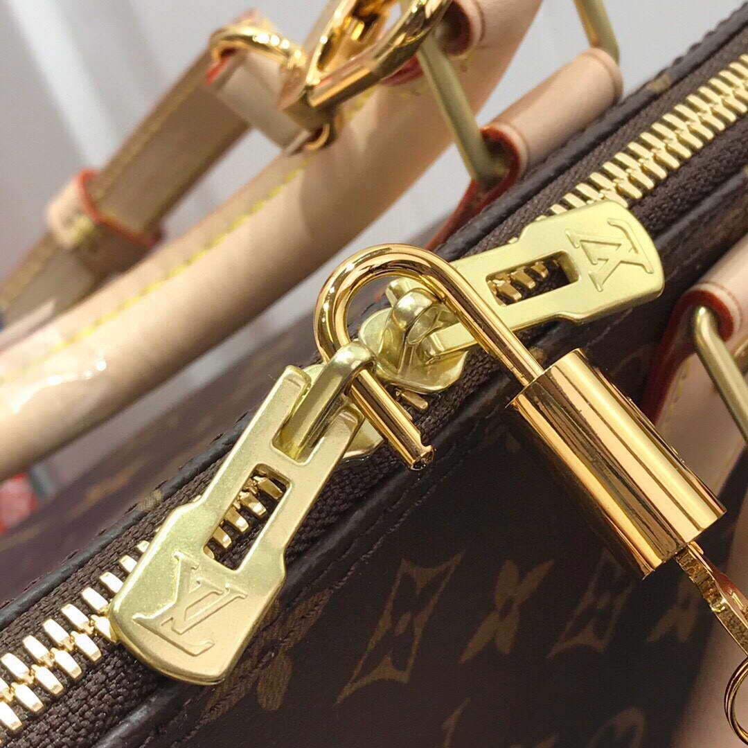 LV M53152 Louis Vuitton Alma BB Monogram N41221 Bag