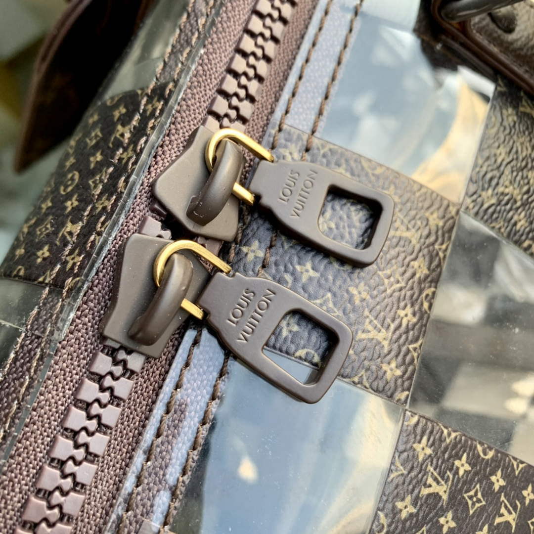 LV M20864 Louis Vuitton Keepall Bandouliere 50 Travel Bag