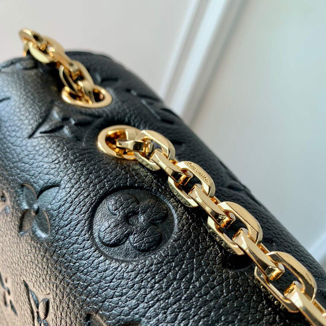 LV M46200 Louis Vuitton Marceau Chain Bag Black