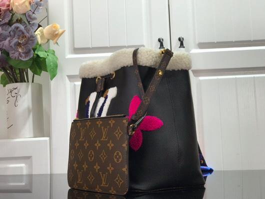 LV M56963 Louis Vuitton M56958 Neonoe MM Bag Black