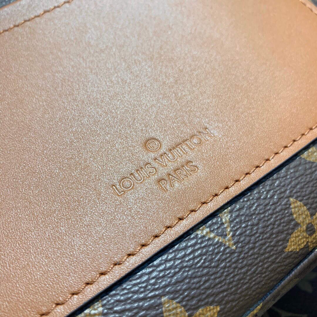 LV M46127 Louis Vuitton Marceau Monogram Caramel Brown