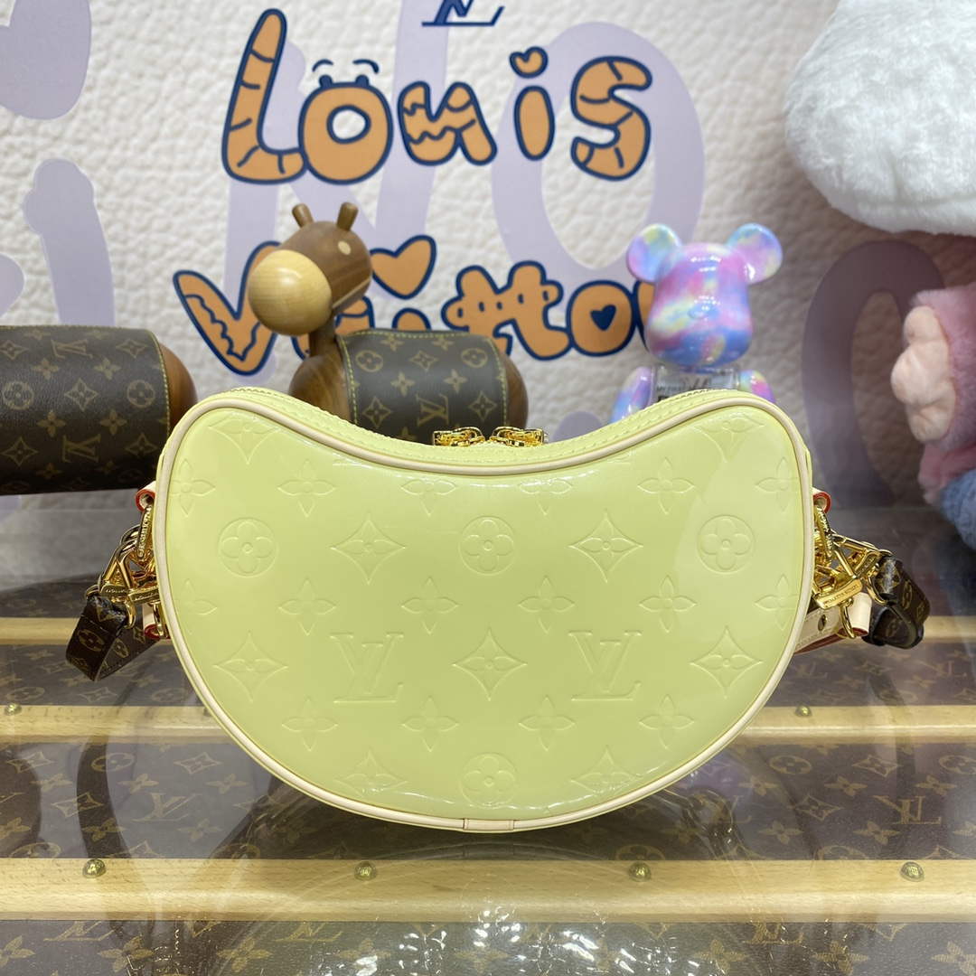LV M24020 Louis Vuitton Croissant PM Bag Yellow