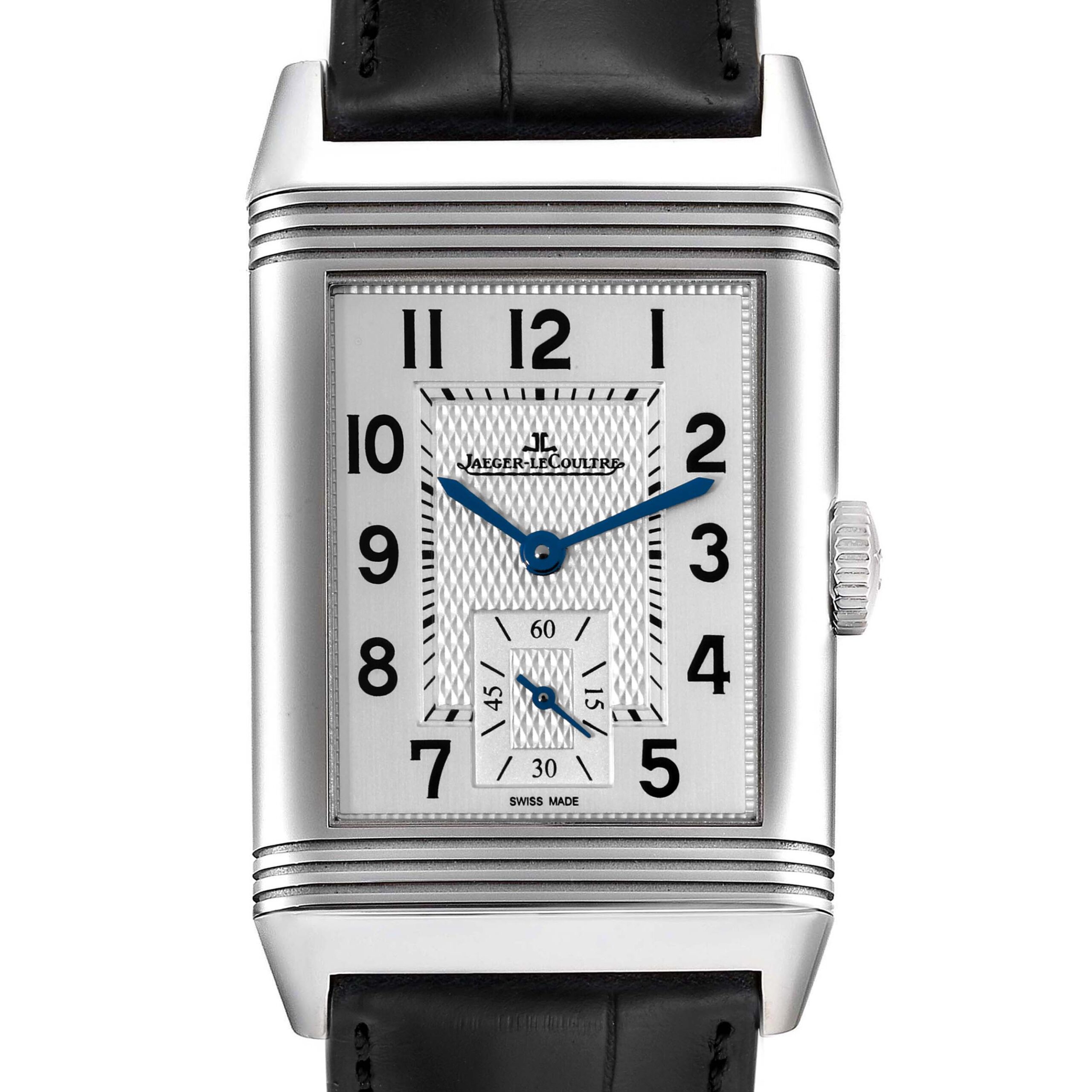 Jaeger LeCoultre Reverso Classic Steel Mens Watch 214.8.62 Q3858520