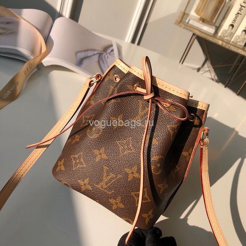 LV M41346 Louis Vuitton Nano Noe Monogram Bag