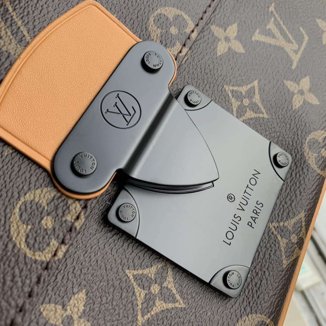 LV M46688 Louis Vuitton S-Lock Messenger Radiant Sun
