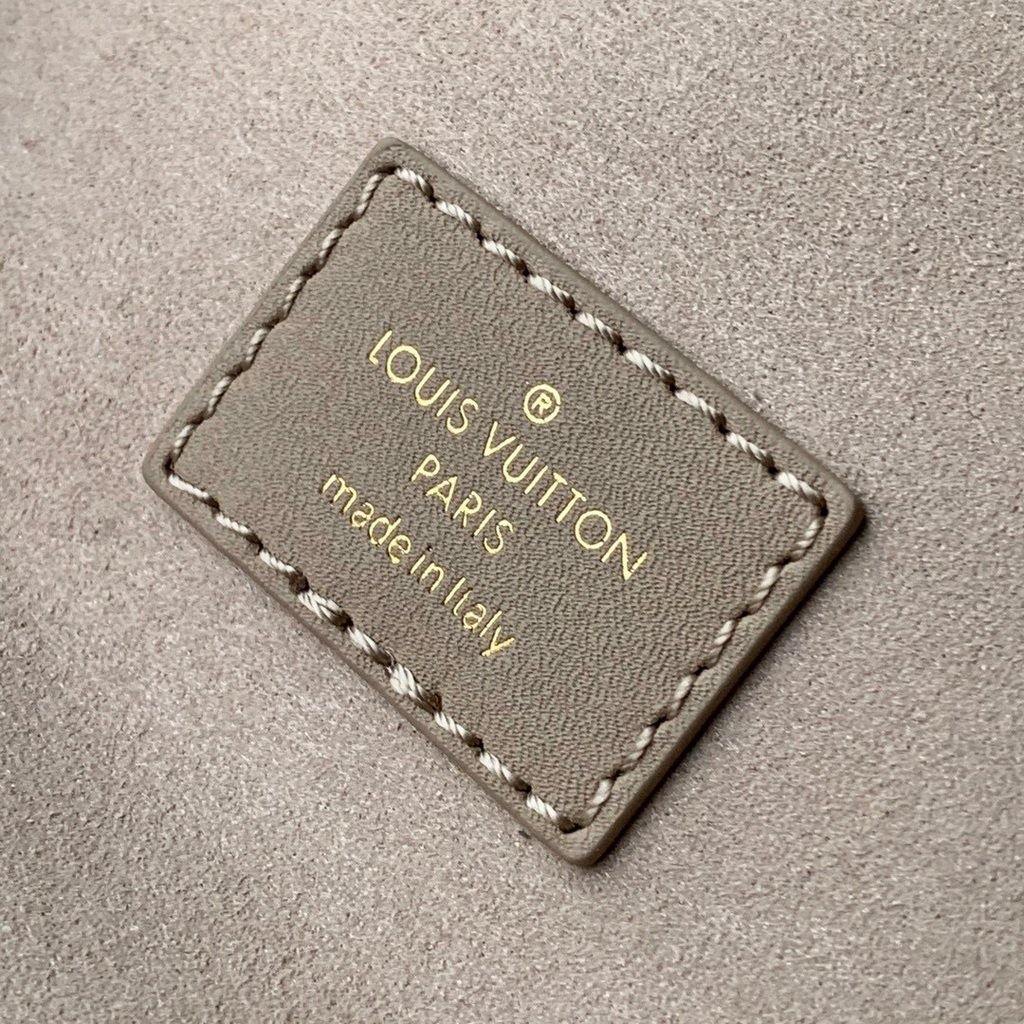 LV M45608 Louis Vuitton Vanity Pm Monogram Empreinte Leather M45599 Beige