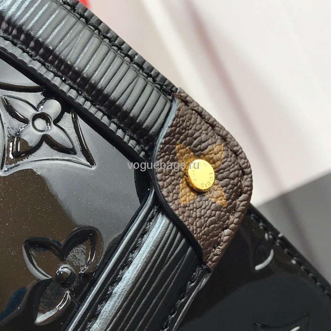 LV M90516 Louis Vuitton Wynwood Monogram Vernis Bag M90566 Black