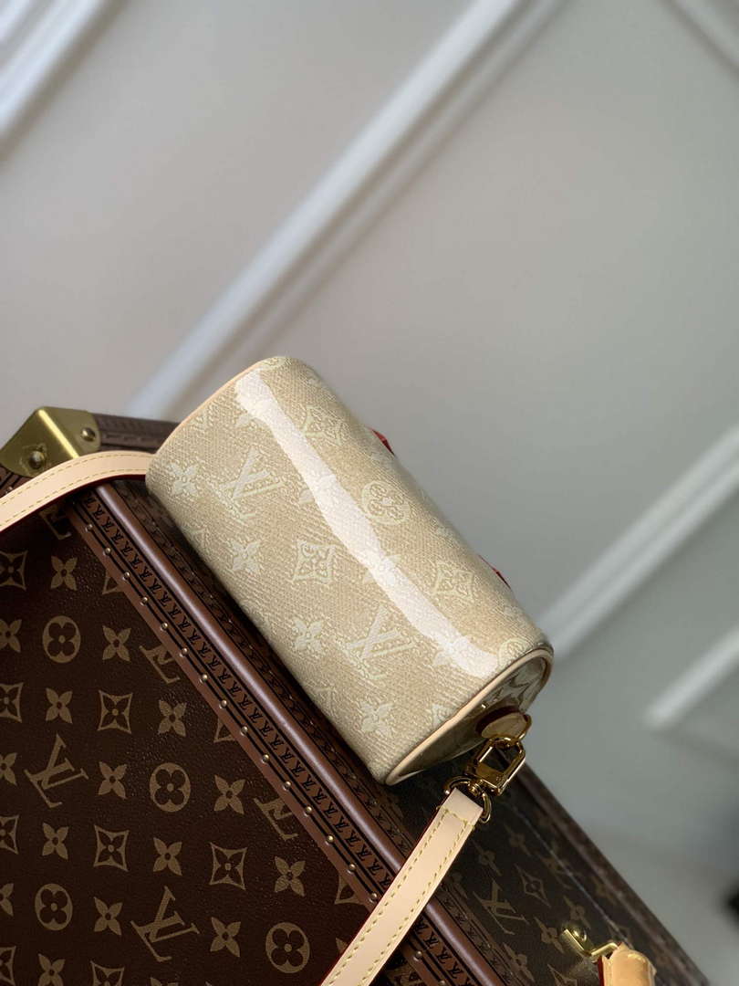LV M82242 Louis Vuitton Nano Speedy Bag Beige