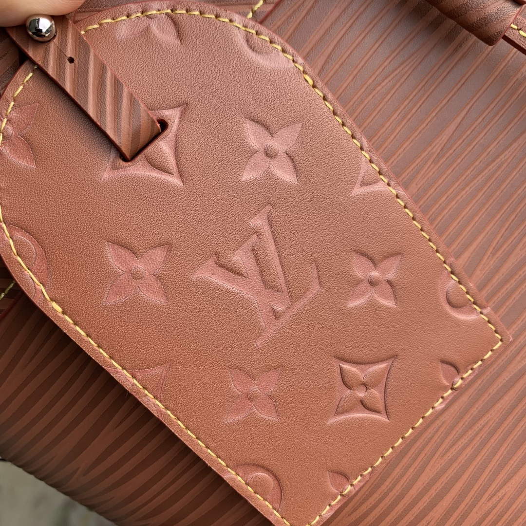 LV M23117 Louis Vuitton Maxi No�� Sling Bag Cognac