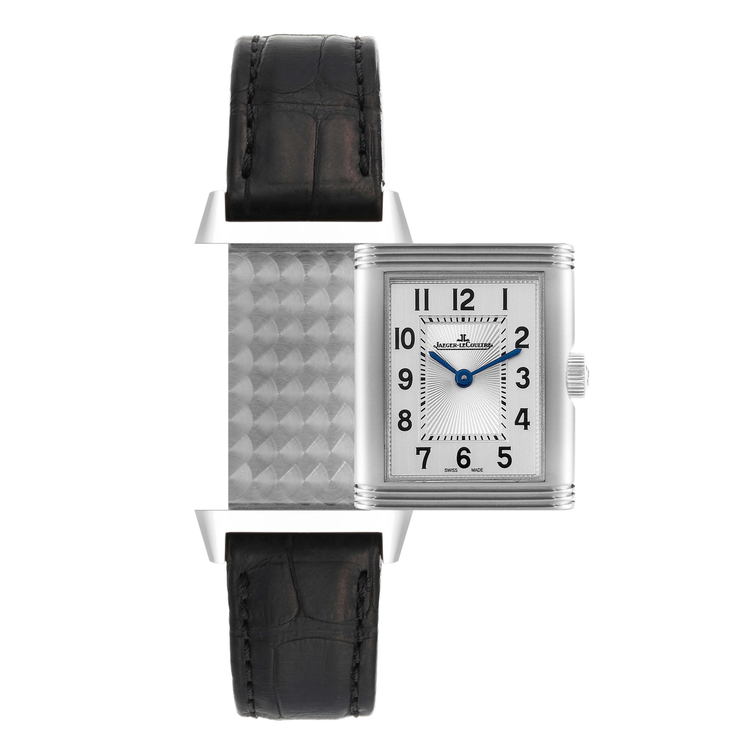 Jaeger LeCoultre Reverso Classic Steel Ladies Watch 221.8.86 Q2608440 Papers