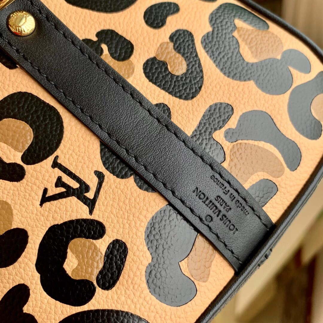 Louis Vuitton LV M58524 Speedy Bandouli��re 25 Handbag Black