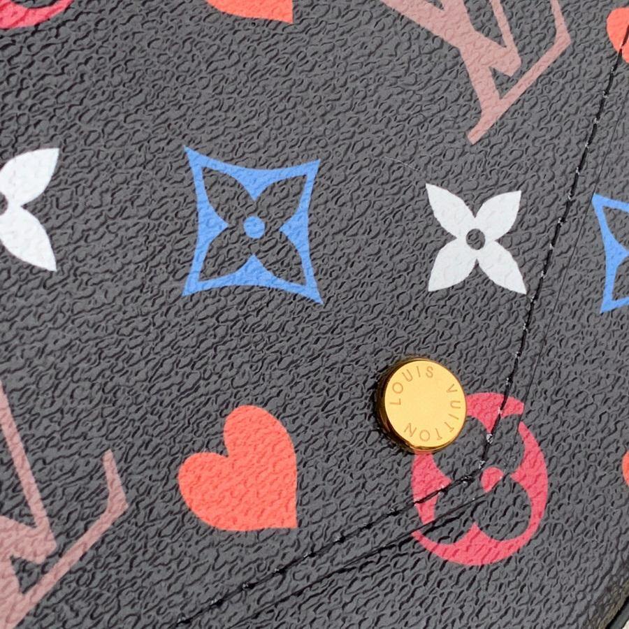 LV M80232 Louis Vuitton M69977 Game on Felicie Pochette Bag Black