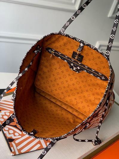 LV M56584 Louis Vuitton M56583 LV Crafty Neverfull MM Bag Caramel