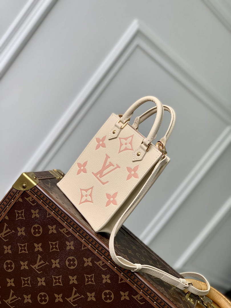 LV M81416 Louis Vuitton Petit Sac Plat Bag Pink