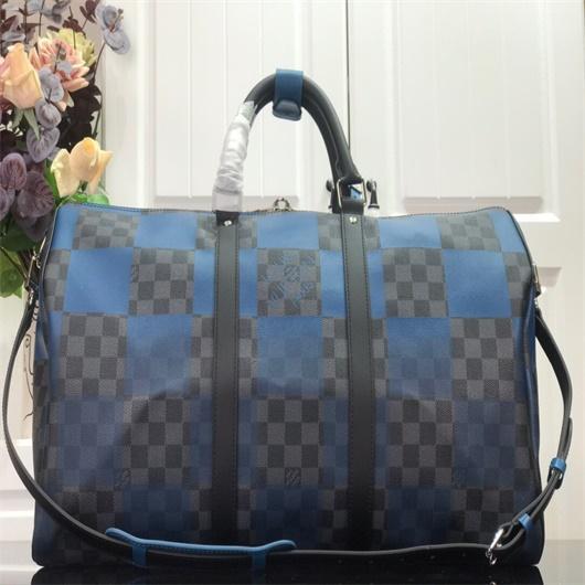 LV M40410 Louis Vuittona Keepall Bandouliere 50 M41416 Damier Graphite