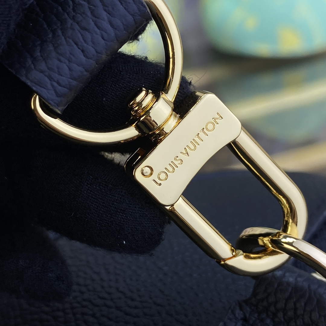 LV M46736 Louis Vuitton Speedy Bandouli��re 25 Handbag Black