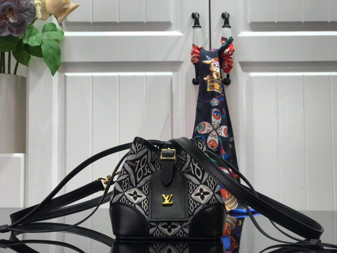LV M69973 Louis Vuitton Since 1854 Noe Purse Monogram Jacquard Gray