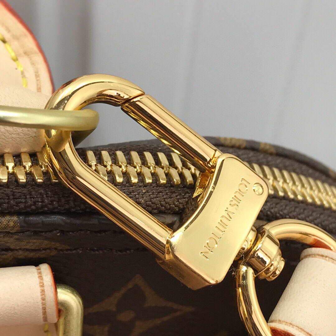 LV M53152 Louis Vuitton Alma BB Monogram N41221 Bag