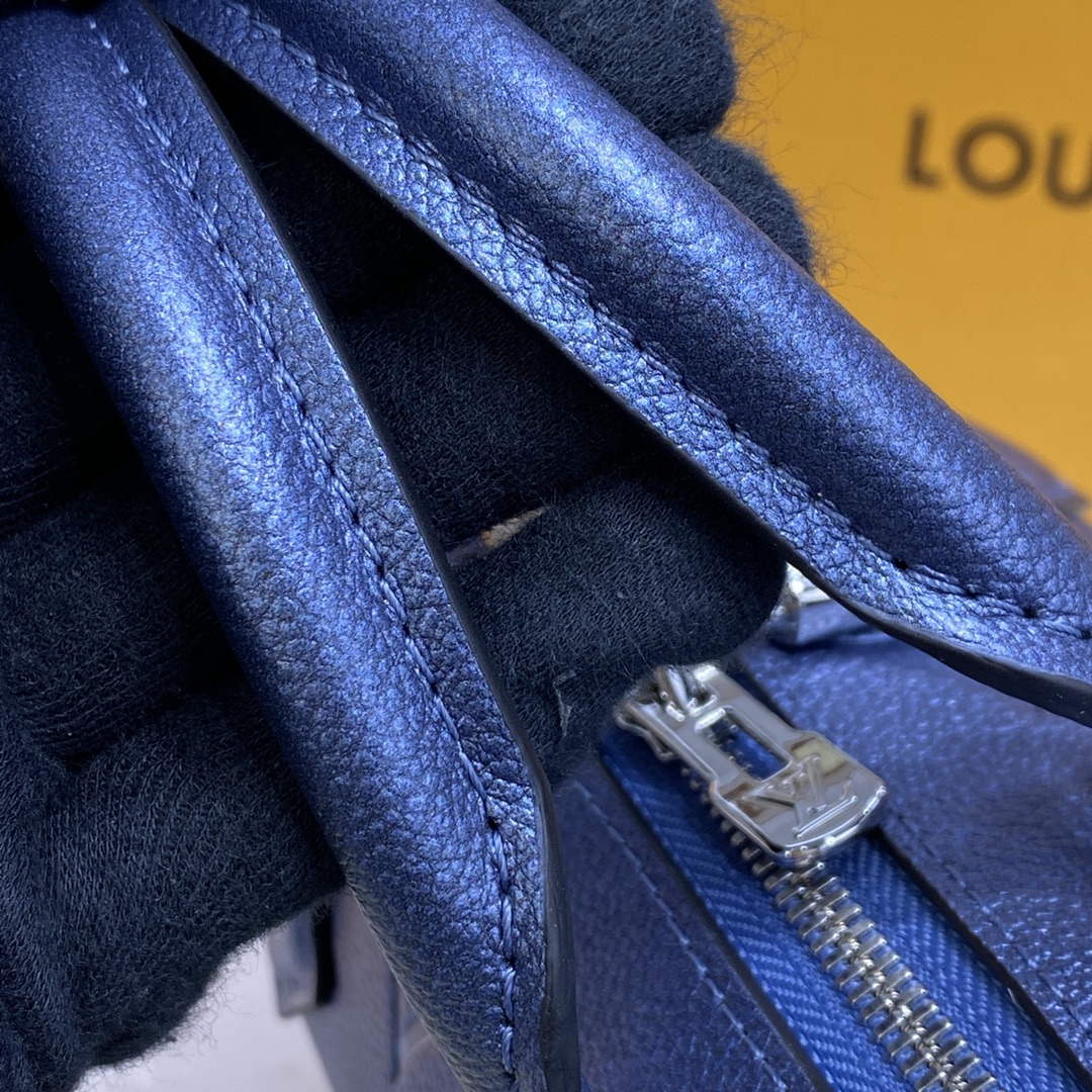LV M58953 Louis Vuitton Speedy Bandouli��re 20 Bag Blue