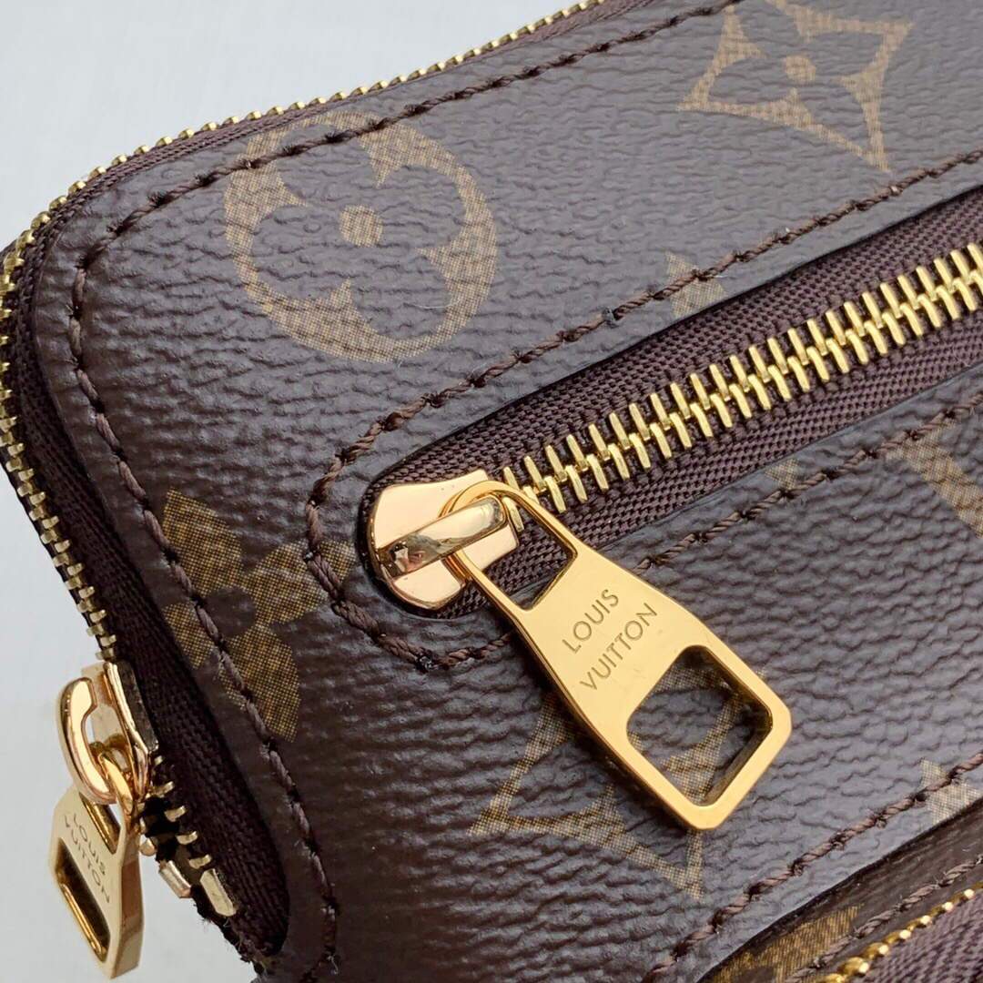 LV M80746 Louis Vuitton Utility Phone Sleeve Monogram Bag