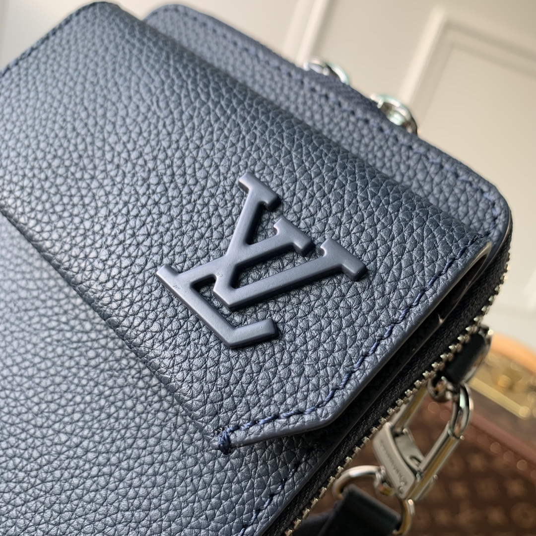 LV M57089 Louis Vuitton Phone Pouch Blue