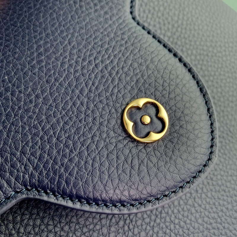 LV M23199 Louis Vuitton Capucines MM Handbag French Blue