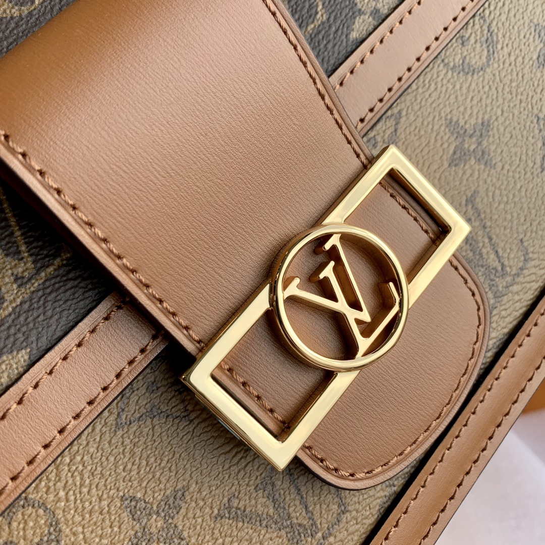 LV M45958 Louis Vuitton Dauphine MM Bag Monogram