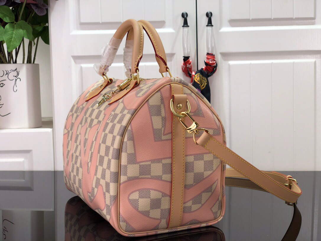 LV N41052 Louis Vuitton Speedy Bandouli��re 30 Damier Azur