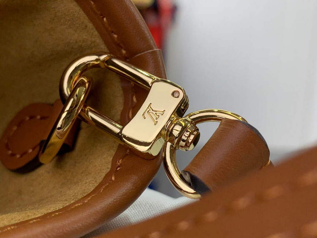 LV M81724 Louis Vuitton Nano Bucket Bag Gold