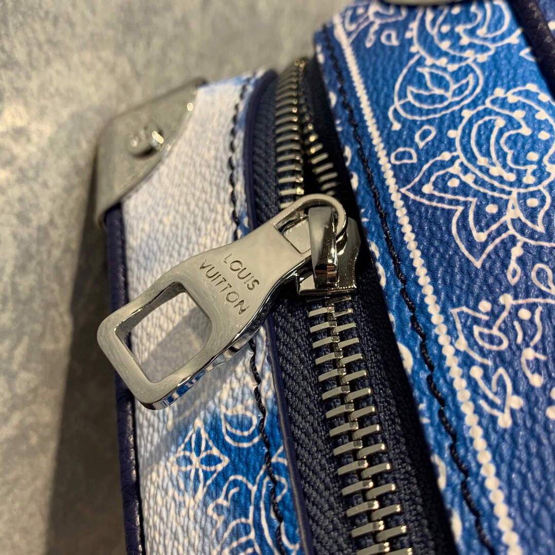 LV M20557 Louis Vuitton Mini Soft Trunk Blue