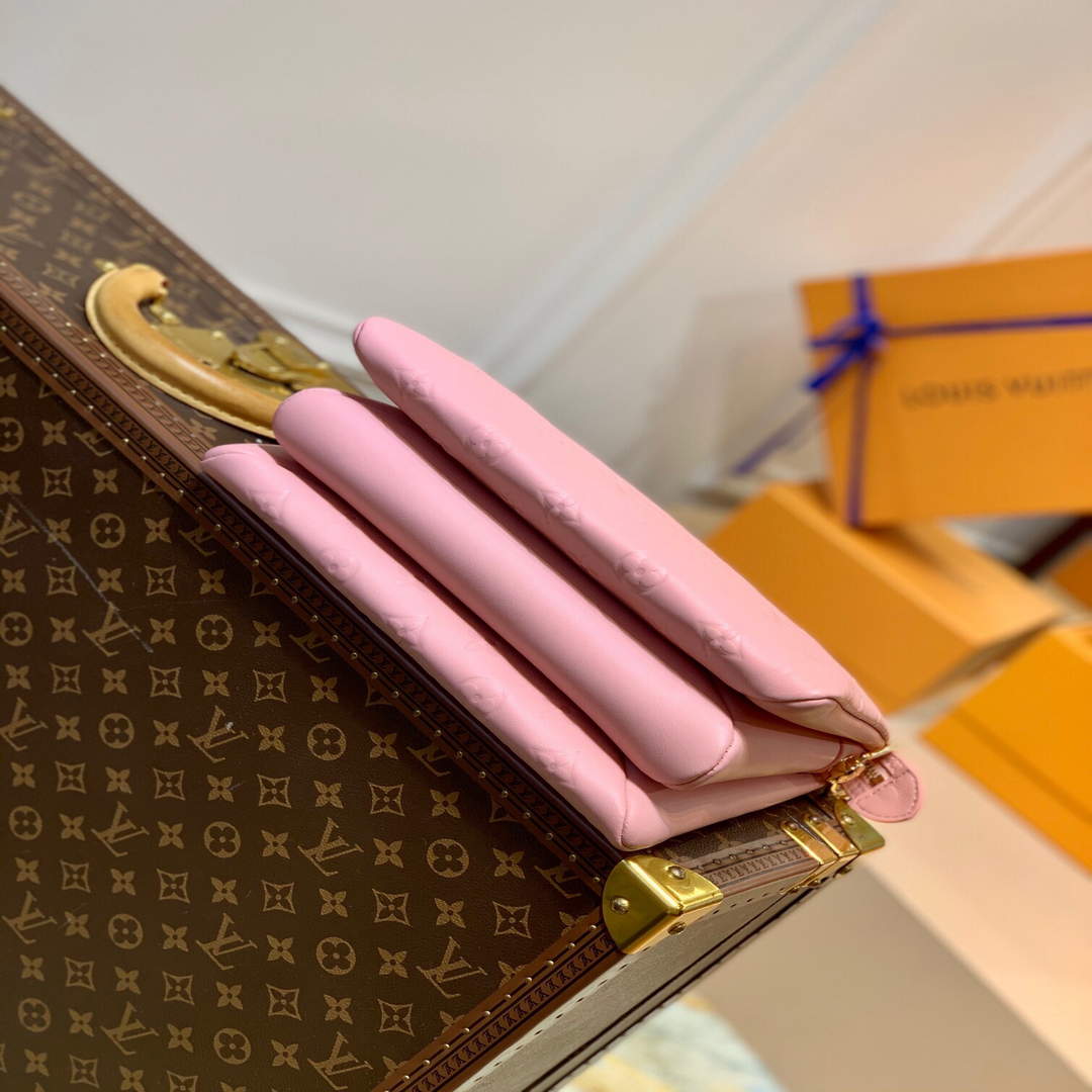 LV M59276 Louis Vuitton Coussin PM Handbag Pink M59277