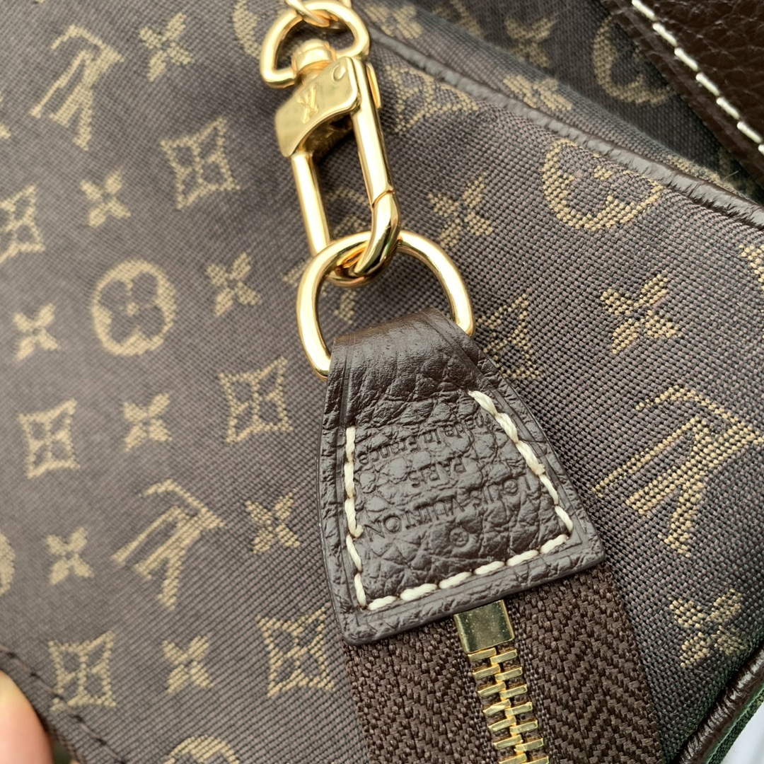 LV M42238 Louis Vuitton Bucket PM Tote Bag Brown
