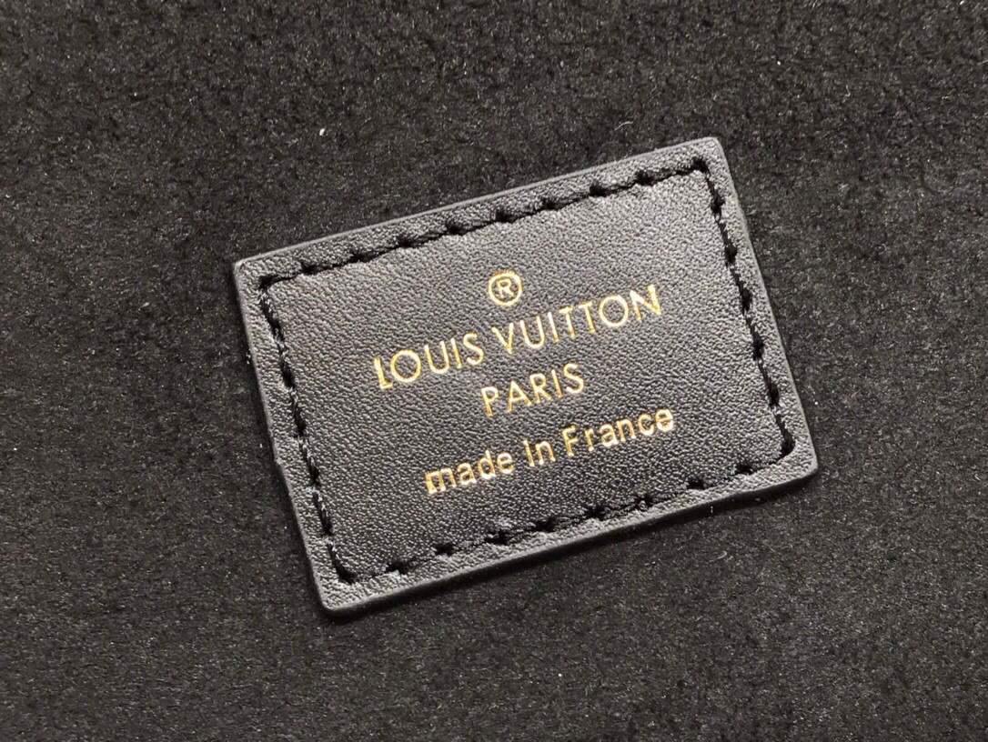 LV M45598 Louis Vuitton Vanity Pm Monogram Empreinte Leather M45608 Black