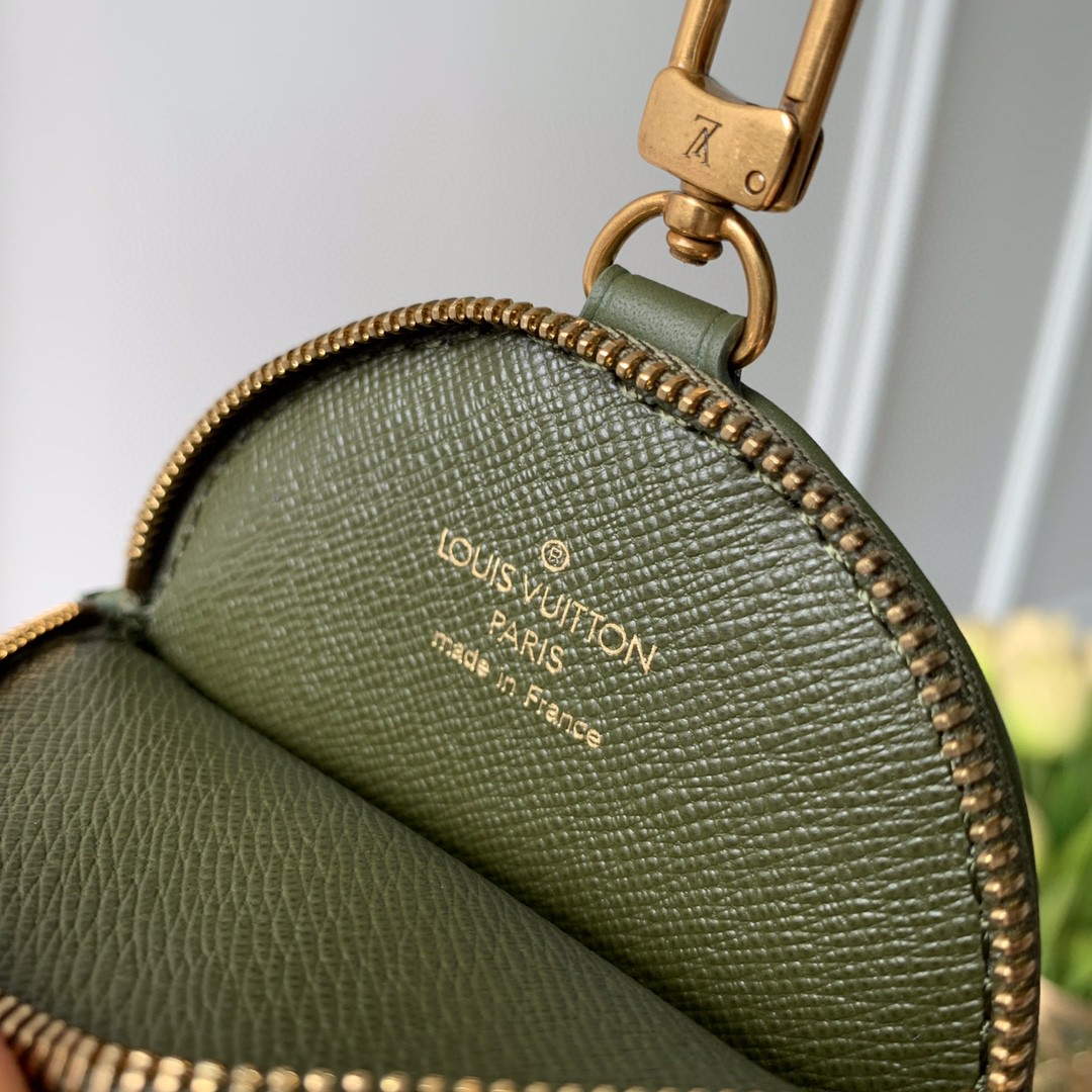 LV M56471 Louis Vuitton New Wave Multi-Pochette Leather M56461 Green
