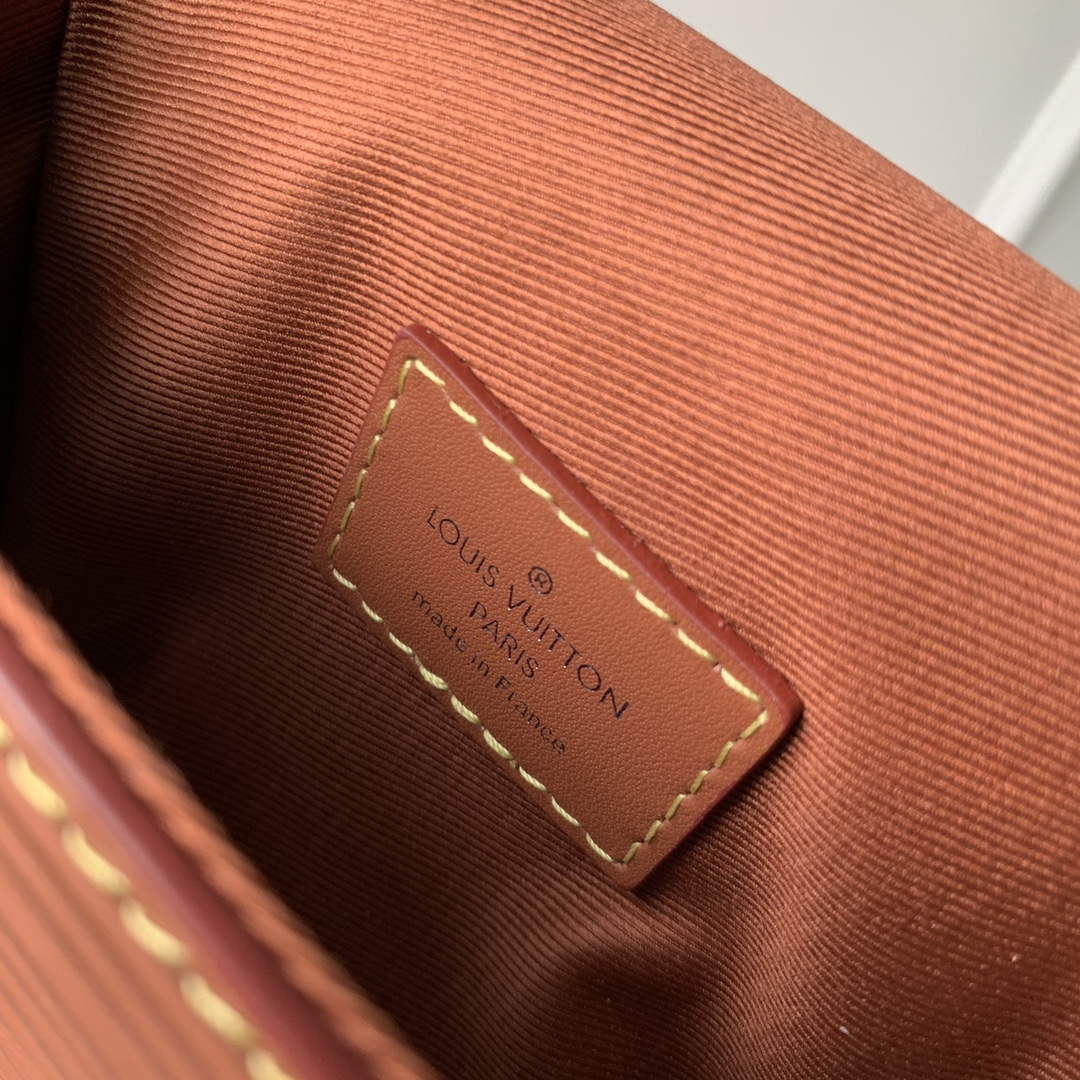 LV M23837 Louis Vuitton Micro Steamer Wallet Brown