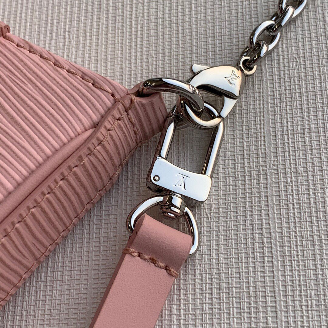 LV M80483 Louis Vuitton Easy Pouch On Strap M80480 Bag Pink