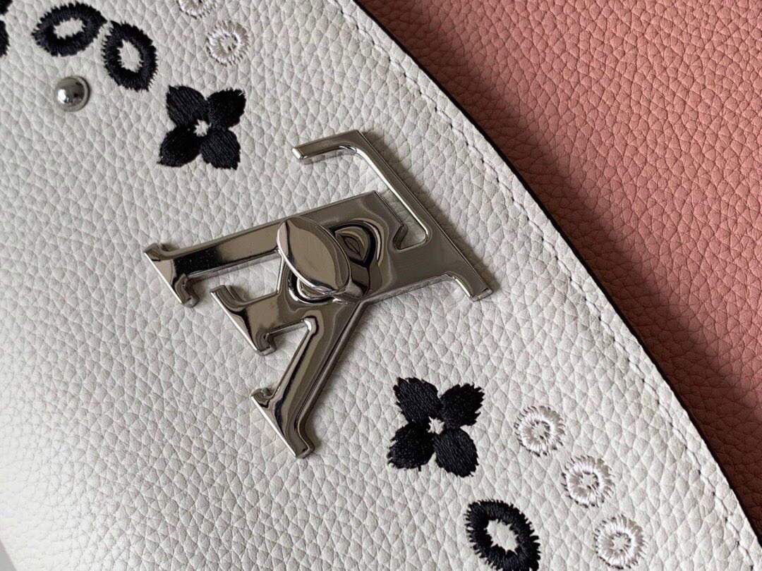 LV M53950 Louis Vuitton Lockme Ever BB Handbag M56645 Pink