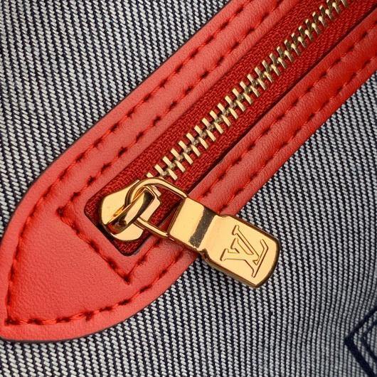 LV M44918 Louis Vuitton Lvxlol Neverfull MM Bag M45201 Monogram Blue