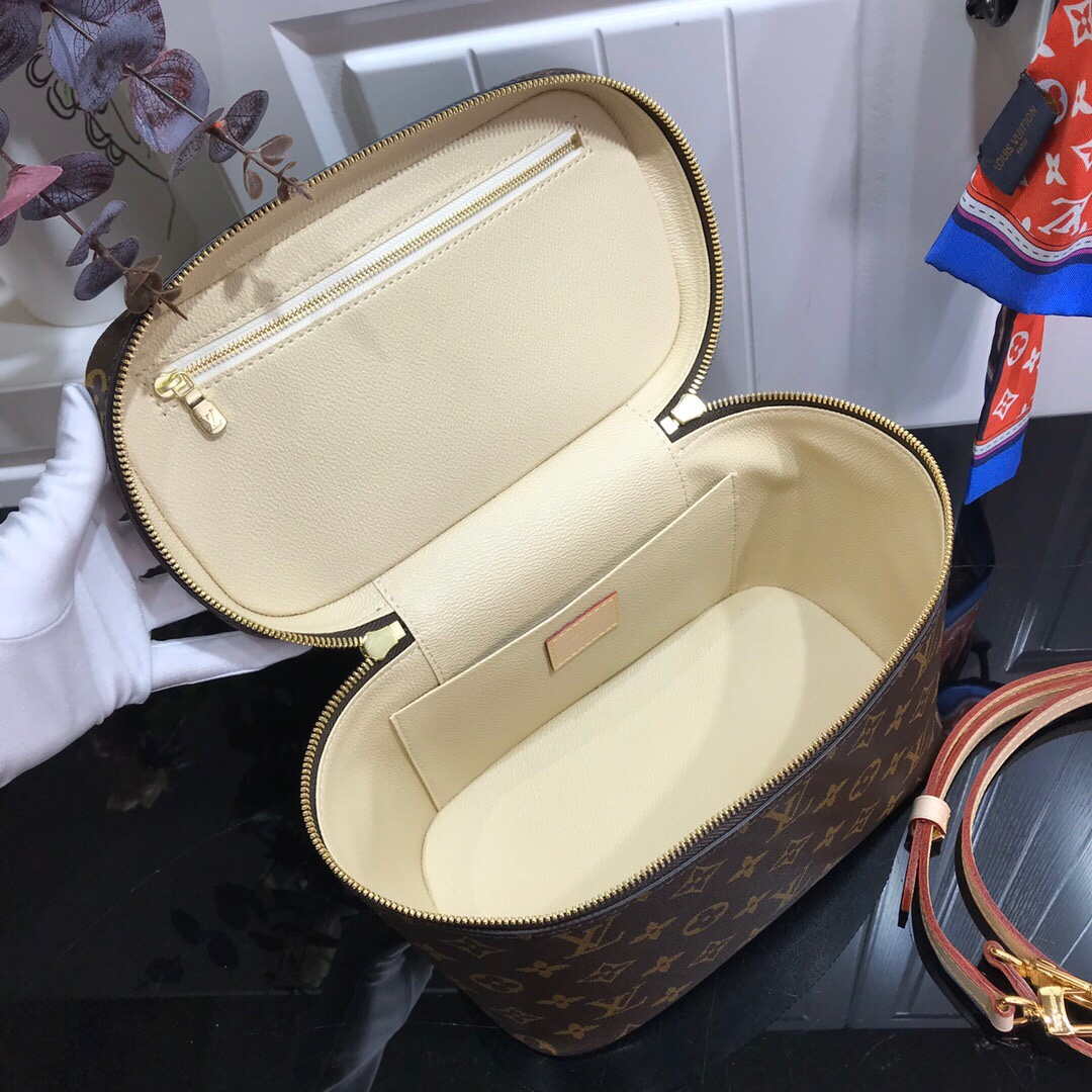 LV M42265 Louis Vuitton Croisette Damier Ebene