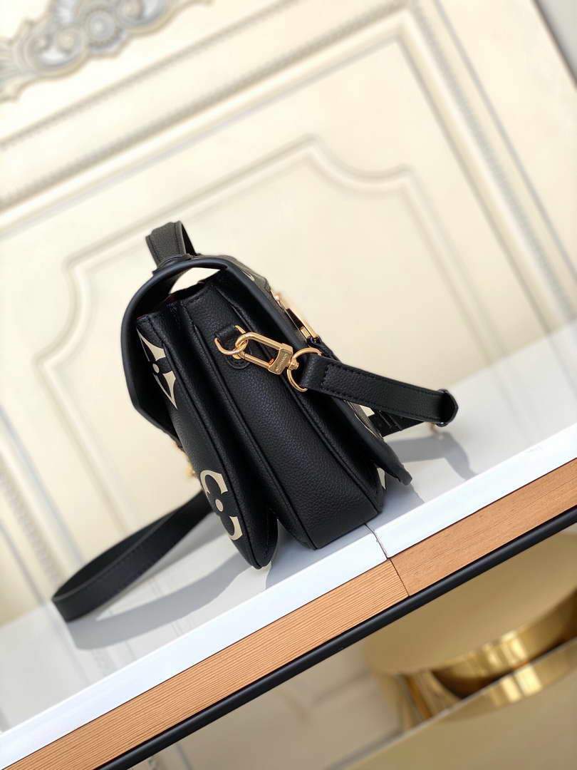 LV M45773 Louis Vuitton Pochette M��tis M45596 Bag Black Beige