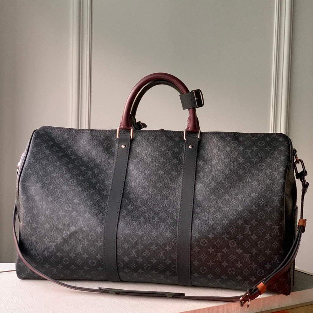 LV M56856 Louis Vuitton M56855 Keepall Bandouliere 50 Monogram M41416 Eclipse coated
