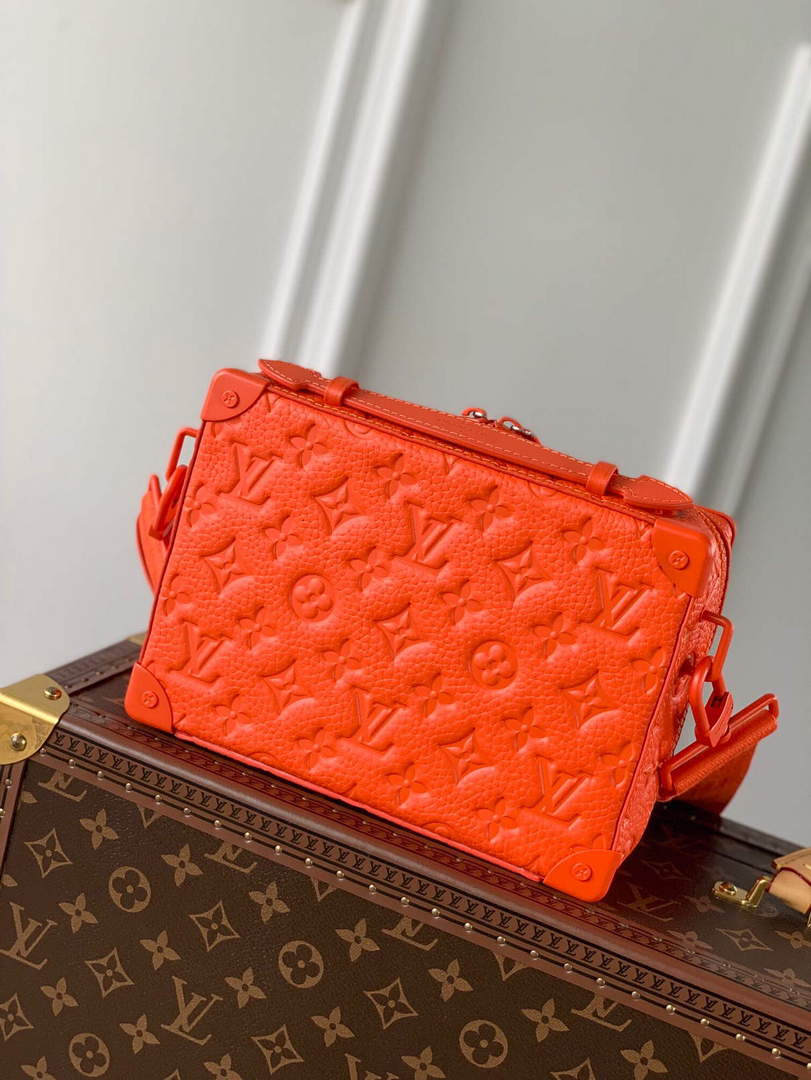 LV M20956 Louis Vuitton Handle Soft Trunk Bag Orange