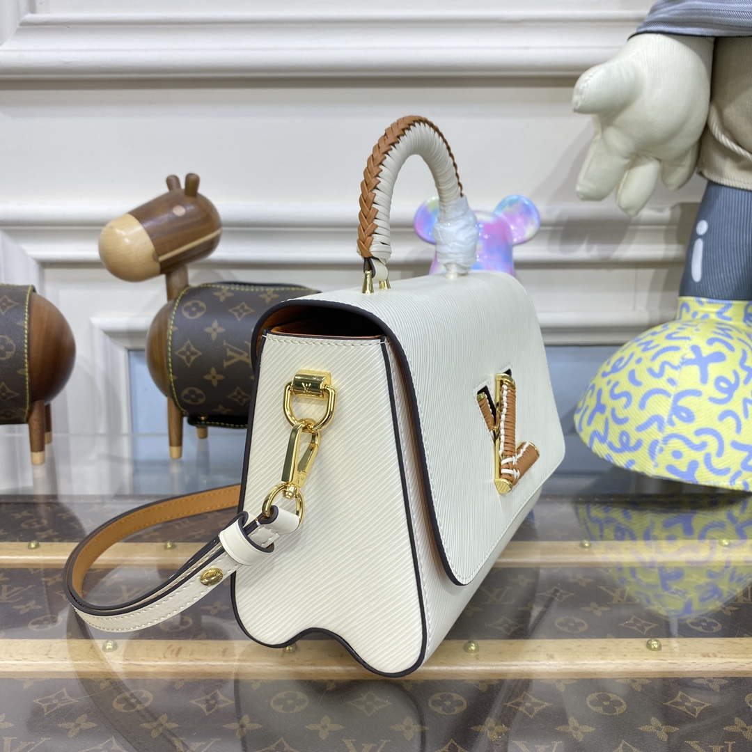 LV M22236 Louis Vuitton Twist MM Handbag Quartz