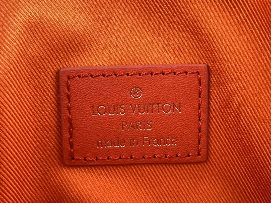 LV M23837 Louis Vuitton Micro Steamer Wallet Vermillion Red