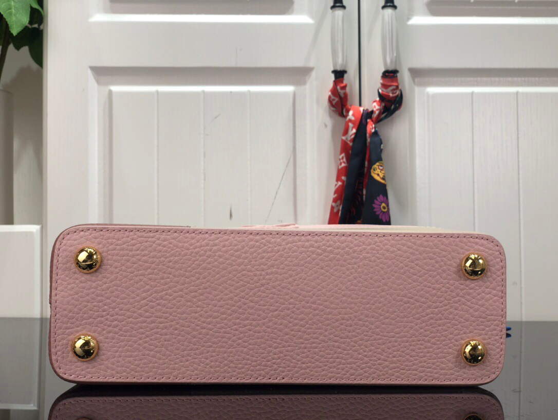 LV M59269 Louis Vuitton Capucines BB Handbag Rose