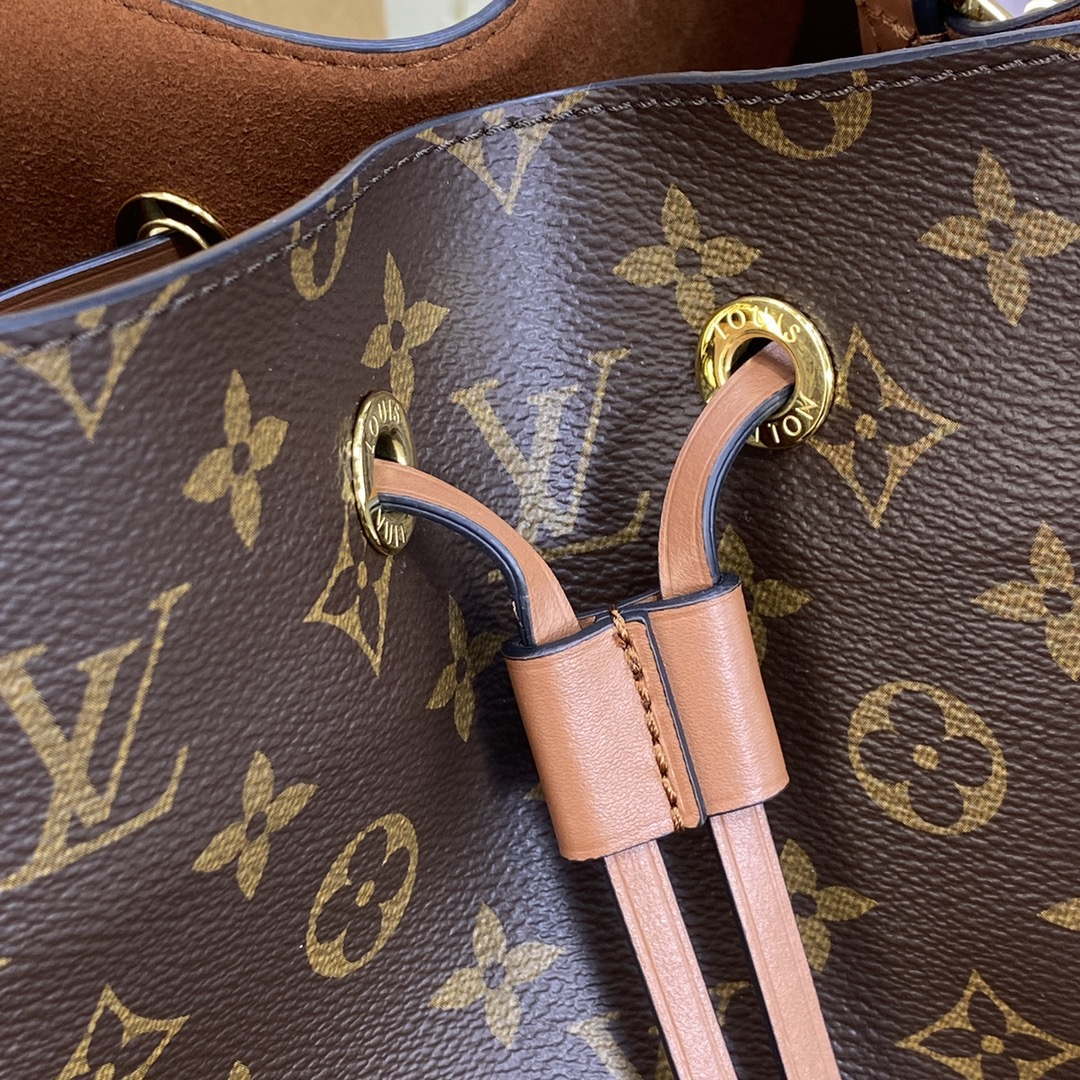 LV M44887 Louis Vuitton MM NONO Bag Monogram Caramel Brown