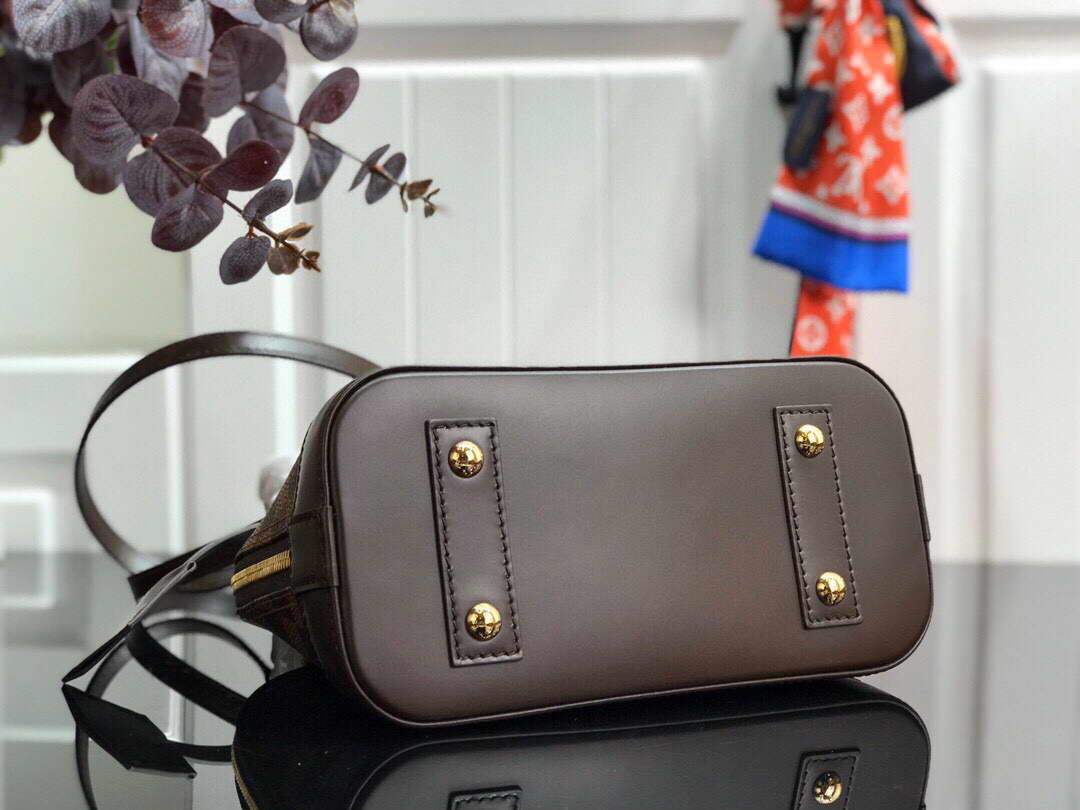 LV N41221 Louis Vuitton Alma BB Damier Ebene M53152 Bag