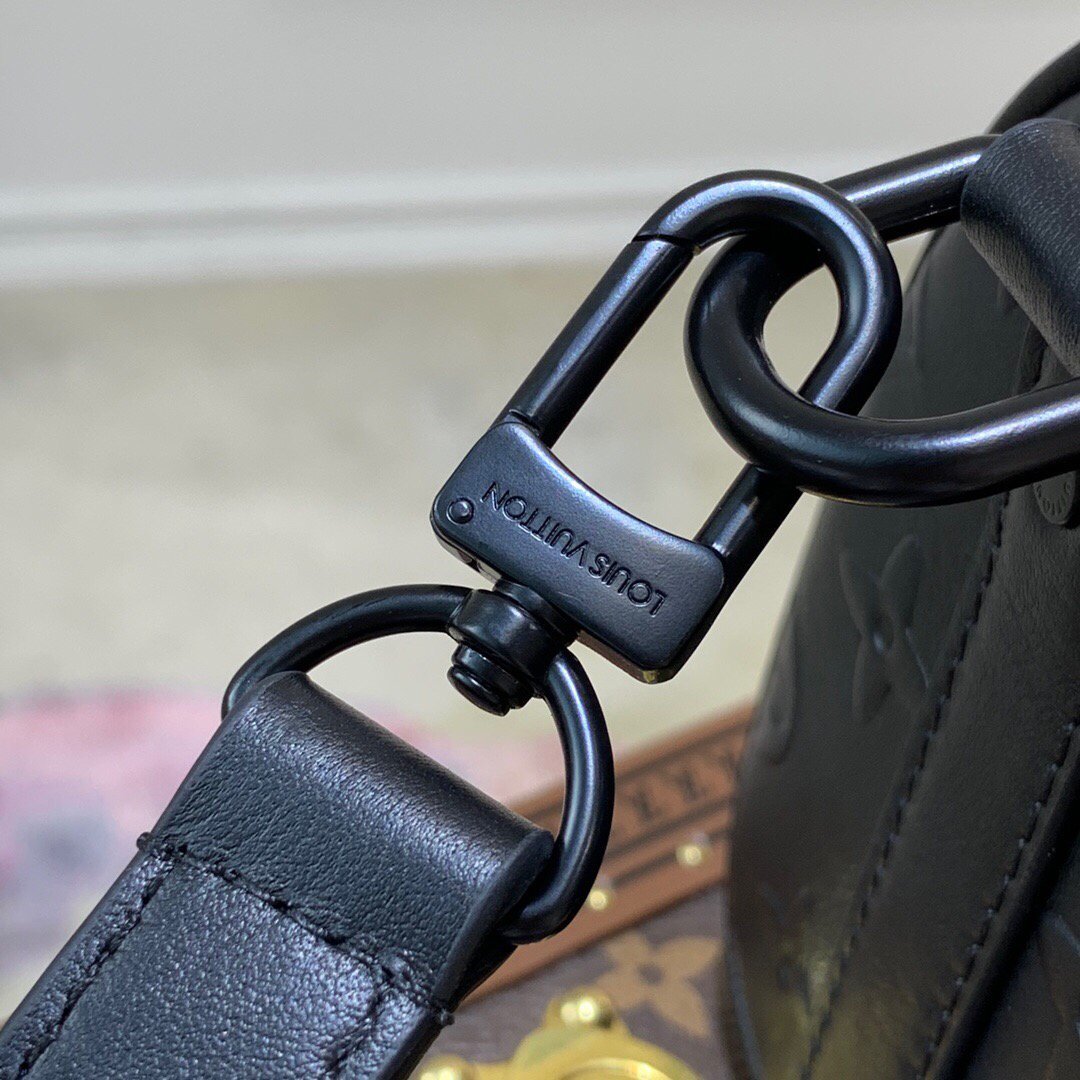 LV M57960 Louis Vuitton Keepall XS Handbag M57961 Black