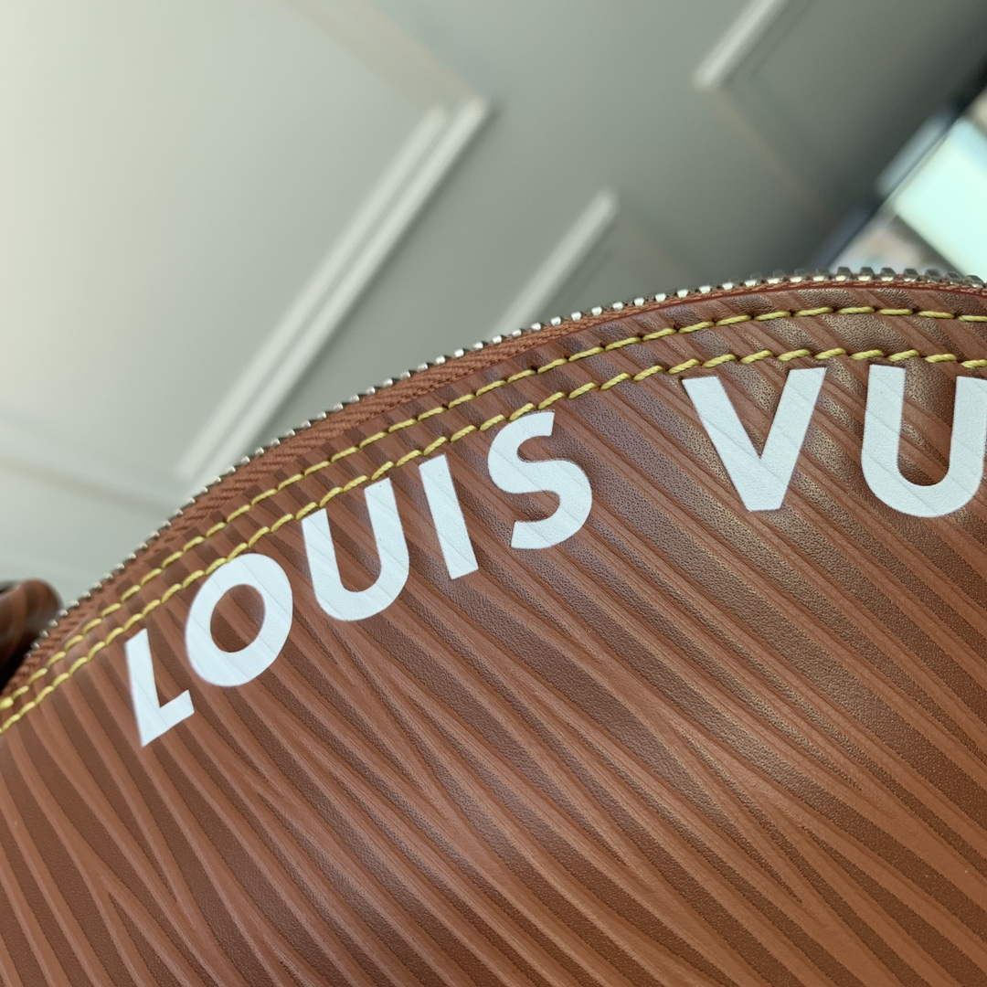 LV M23102 Louis Vuitton Alma Travel GM Bag Cognac